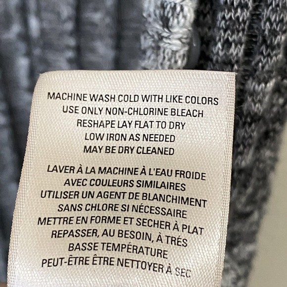 Anthropologie Saturday Sunday Cardigan Size S Semana Gray Duster OB512232 - Picture 7 of 8